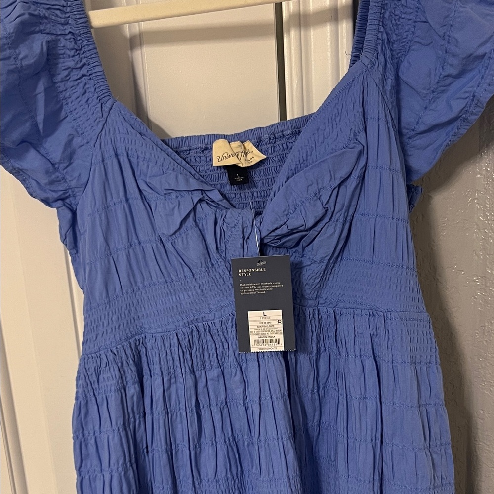 Universal Thread Flutter Sleeve Periwinkle Blue C… - image 8